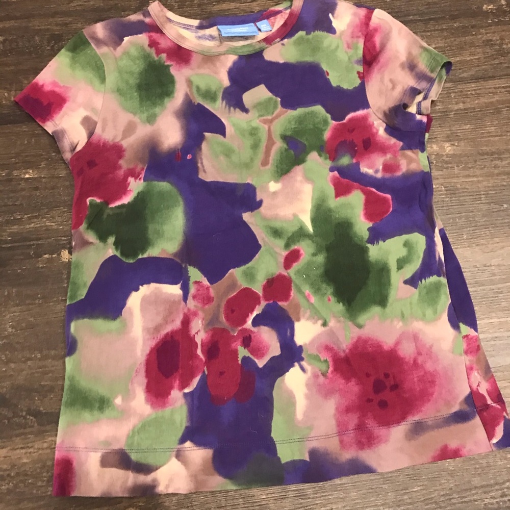 Simply vera vera Wang multicolor tee shirt size M